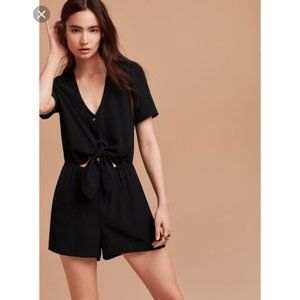 Aritzia Wilfred Croisees Romper